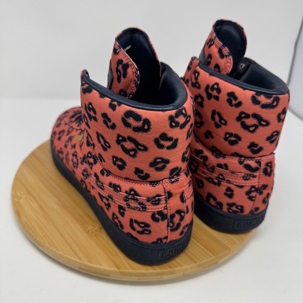 Puma‎ House of Hackney Suede Mid Leopard Coral Mens 13 358464-01 | Sneakers Rare - Picture 11 of 12